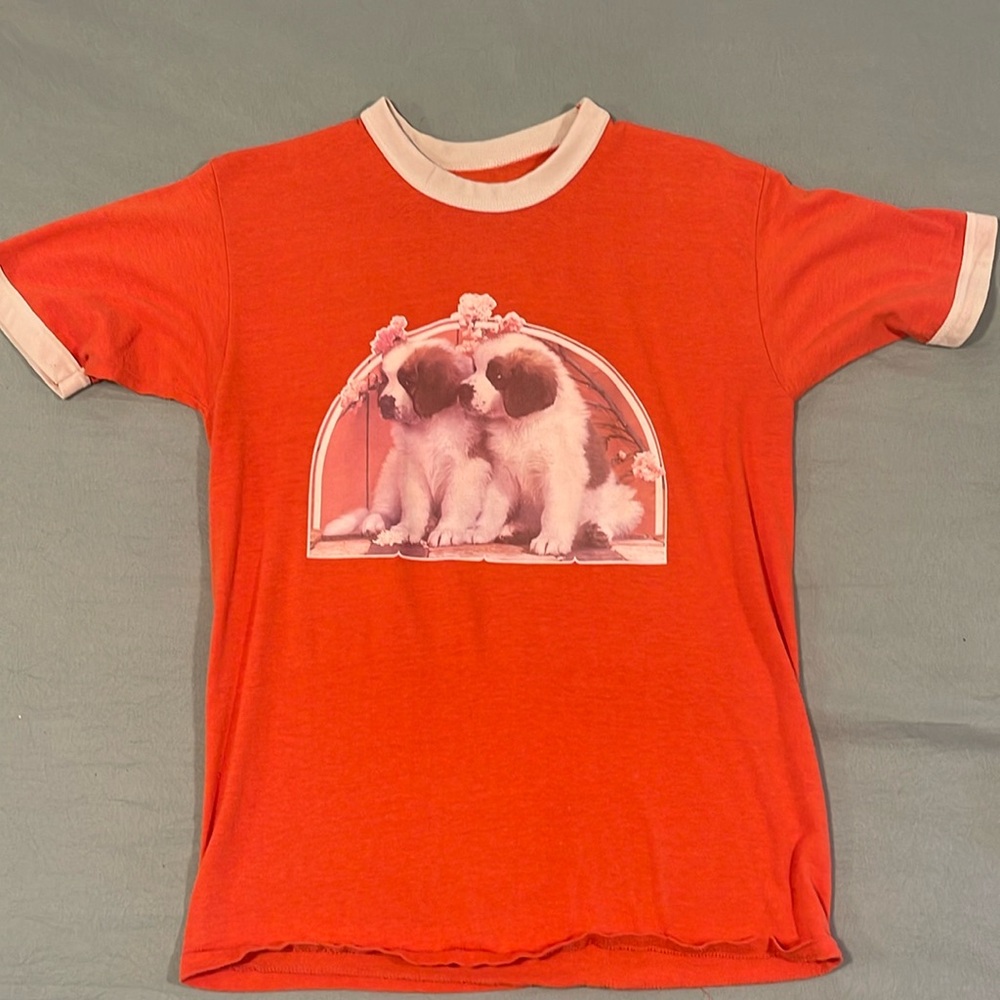 Vintage Puppy Ringer